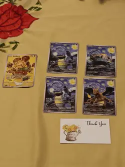 5- Pokemon X Van Gogh - Pokemon Fan Art Cards - Image 1
