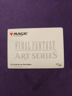 Vivi Ornitier Art Card Final Fantasy: Art Series 17/53 - NM MTG FIN - Image 2