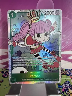 Perona OP12-034 SR Legacy of the Master One Piece Card Game English - Image 1