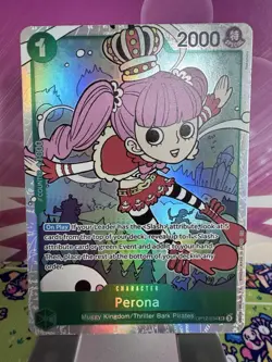 Perona OP12-034 SR Legacy of the Master One Piece Card Game English - Image 2