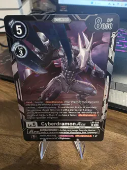 Digimon Card Game Cyberdramon ACE LM-025 P Special Limited Set - Image 1