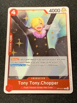 One Piece Card Game Royal Blood - TONY TONY CHOPPER R #OP10-011 ENGLISH CCG - Image 1