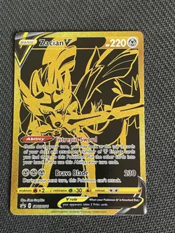 Zacian V SWSH076 SWSH: Sword & Shield Promo Cards Holo - Image 1