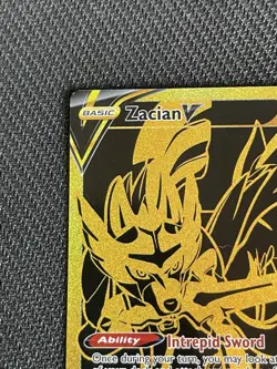 Zacian V SWSH076 SWSH: Sword & Shield Promo Cards Holo - Image 2
