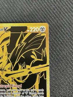 Zacian V SWSH076 SWSH: Sword & Shield Promo Cards Holo - Image 3