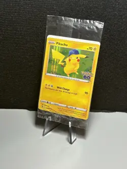 Pokemon TCG GME PROMO Pikachu Pokemon GO 028/078 Holo Rare Sealed Card Niantic - Image 1