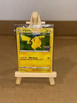 Pikachu 028/078 Pokemon Card TCG Pokemon Go Promo Holo Rare Sealed Mint - Image 1