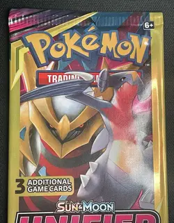 Pokemon Sun & Moon Unified Minds | 3 Card Mini Booster Pack - Image 3