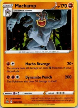 Machamp - SWSH053 Cosmos Holo Promo SWSH: Sword & Shield Promo Cards NM - Image 1