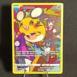 Dedenne TG07/TG30 Brilliant Stars Trainer Gallery NM Ultra Rare Pokemon Card - Image 1