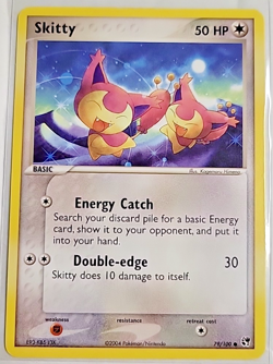 Skitty - EX Sandstorm 79/100 Kagemaru Himeno Pokemon Card MP - Image 1