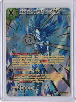 Dragon Ball Super TCG SS2 Son Gohan, Z Fighter Ultimate Squad SPR BT17-083 Card - Image 1