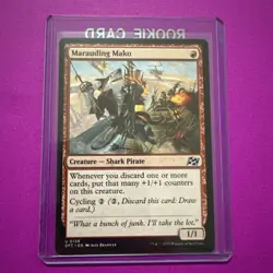 Marauding Mako - N/M - Aetherdrift - MTG Magic The Gathering Card - Image 1