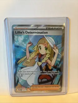 Pokemon TCG Mega Evolution Lillie’s Determination Full Art Trainer Card 169/132 - Image 1