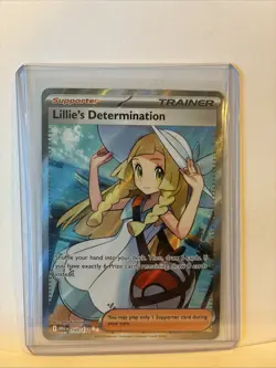 Pokemon TCG Mega Evolution Lillie’s Determination Full Art Trainer Card 169/132 - Image 2