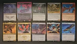 Magic: the Gathering 10 MIXED Rare Lot Q - Image 1