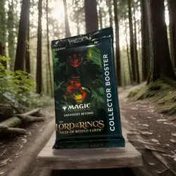 LoTR Tales of Middle-Earth Collector Booster Pack WOTC MTG - 15 Cards - Image 1