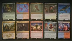Magic: the Gathering 10 MIXED Rare Lot O - Image 1