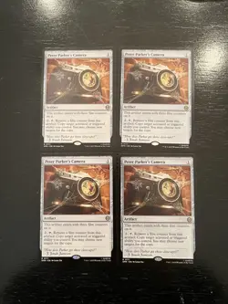 Peter Parker’s Camera X4X NM/M Marvel’s Spider-Man SPM Magic Gathering MTG - Image 1