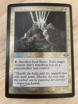 MTG Soul Snare Modern Horizons 2 #387 Retro Frame FOIL Uncommon NM/M - Image 1