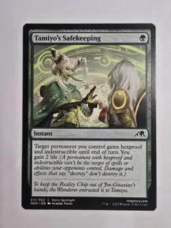 Tamiyo's Safekeeping Kamigawa: Neon Dynasty Regular Magic The Gathering - Image 1