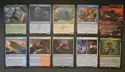 Magic: the Gathering 10 MIXED Rare Lot M - Image 1