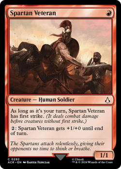 Spartan Veteran - Assassin's Creed - MTG Near Mint - Image 1