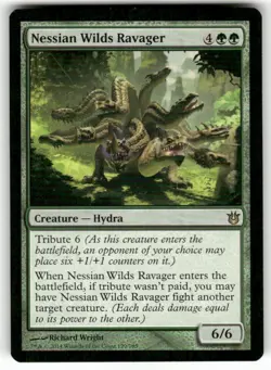 Nessian Wilds Ravager 129 Moderately Played MTG Born of the Gods Magic - Image 1