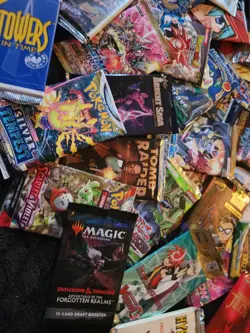 CCG Gift Box Magic The Gathering Pokemon and Many More 36 Booster Packs - Image 4