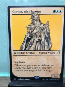 MTG TCG: Gorion, Wise Mentor 423, (Showcase) Battle for Baldur's Gate - Image 1