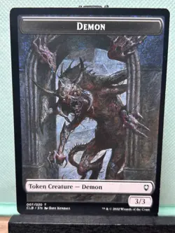 MTG TCG: Demon 7/20, Battle For Baldur's Gate - Image 1