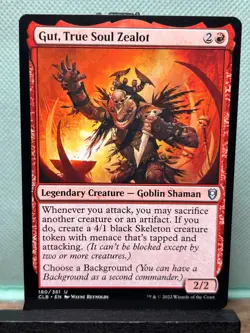 MTG TCG: Gut, True Soul Zealot 180/361, Battle For Baldur's Gate - Image 1