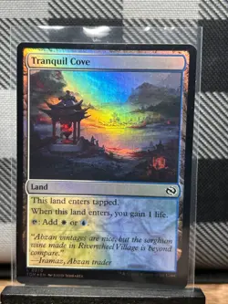 MTG TCG: Tranquil Cove 270, Tarkir: Dragonstorm _ FOIL - Image 1