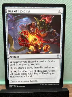 MTG TCG: Bag Of Holding 299/361, Commander Legends: Battle for Baldur's Gate - Image 1