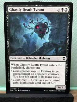 MTG TCG: Ghastly Death Tyrant 127/361, Battle for Baldur's Gate - Image 1