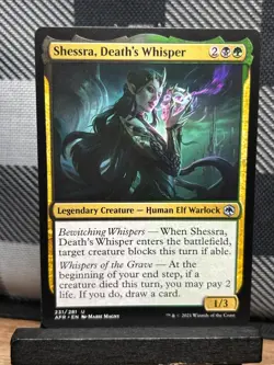MTG TCG: Shessra, Death's Whisper 231/281, Adventures in the Forgotten Realms - Image 1