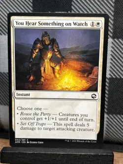 MTG TCG: You Hear Something on Watch 42/281, Adventures in the Forgotten Realms - Image 1