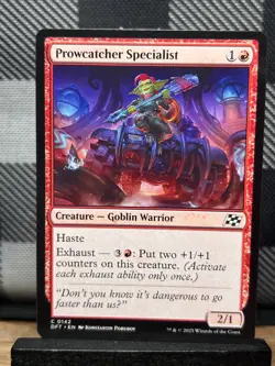 MTG TCG: Prowcatcher Specialist 142, Aetherdrift - Image 1