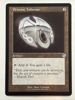 MTG The Brothers' War: Retro Frame Artifacts Pristine Talisman NM - Image 1
