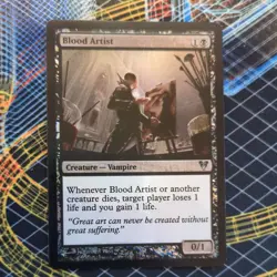Blood Artist Foil MP Avacyn Restored Uncommon MTG - Image 1