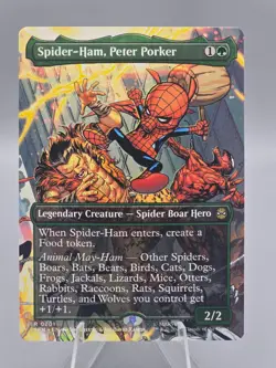 MtG Spider-Ham, Peter Porker (Borderless) Marvel's Spider-Man Regular - Image 1