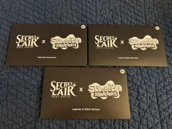 Secret Lair MTG Spongebob Squarepants Lot: Legends, Internet Sensation, Lands - Image 1
