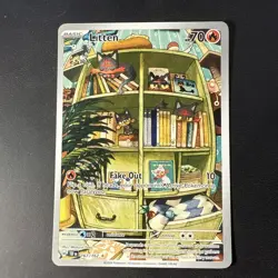 Pokemon TCG Litten 167/162 Temporal Forces Illustration Rare Holo NEAR MINT - Image 1