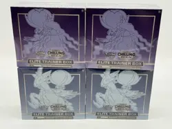 Lot of (4) Pokemon TCG Chilling Reign Elite Trainer Boxes SEALED - Image 1