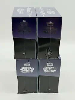 Lot of (4) Pokemon TCG Chilling Reign Elite Trainer Boxes SEALED - Image 2