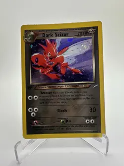 Pokemon TCG Dark Scizor 1st Edition Holo - Neo Destiny WOTC Vintage - Image 1