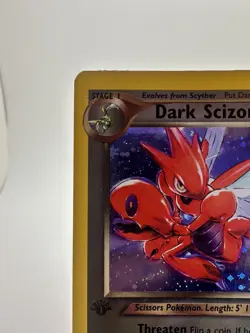 Pokemon TCG Dark Scizor 1st Edition Holo - Neo Destiny WOTC Vintage - Image 2