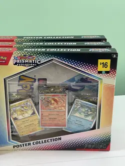 Pokemon Prismatic Evolutions Poster Collection Factory Sealed LOT OF 6 - Image 3