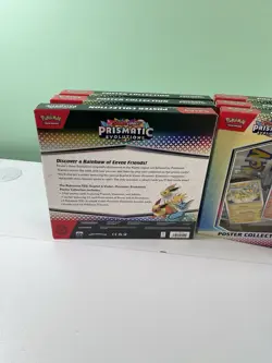 Pokemon Prismatic Evolutions Poster Collection Factory Sealed LOT OF 6 - Image 4