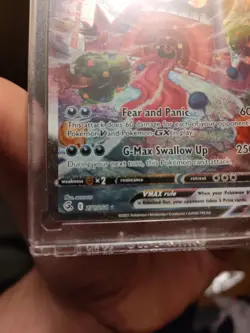 Pokemon Gengar VMAX Fusion Strike Secret Rare Full Alt Art #271 Raw - Image 4